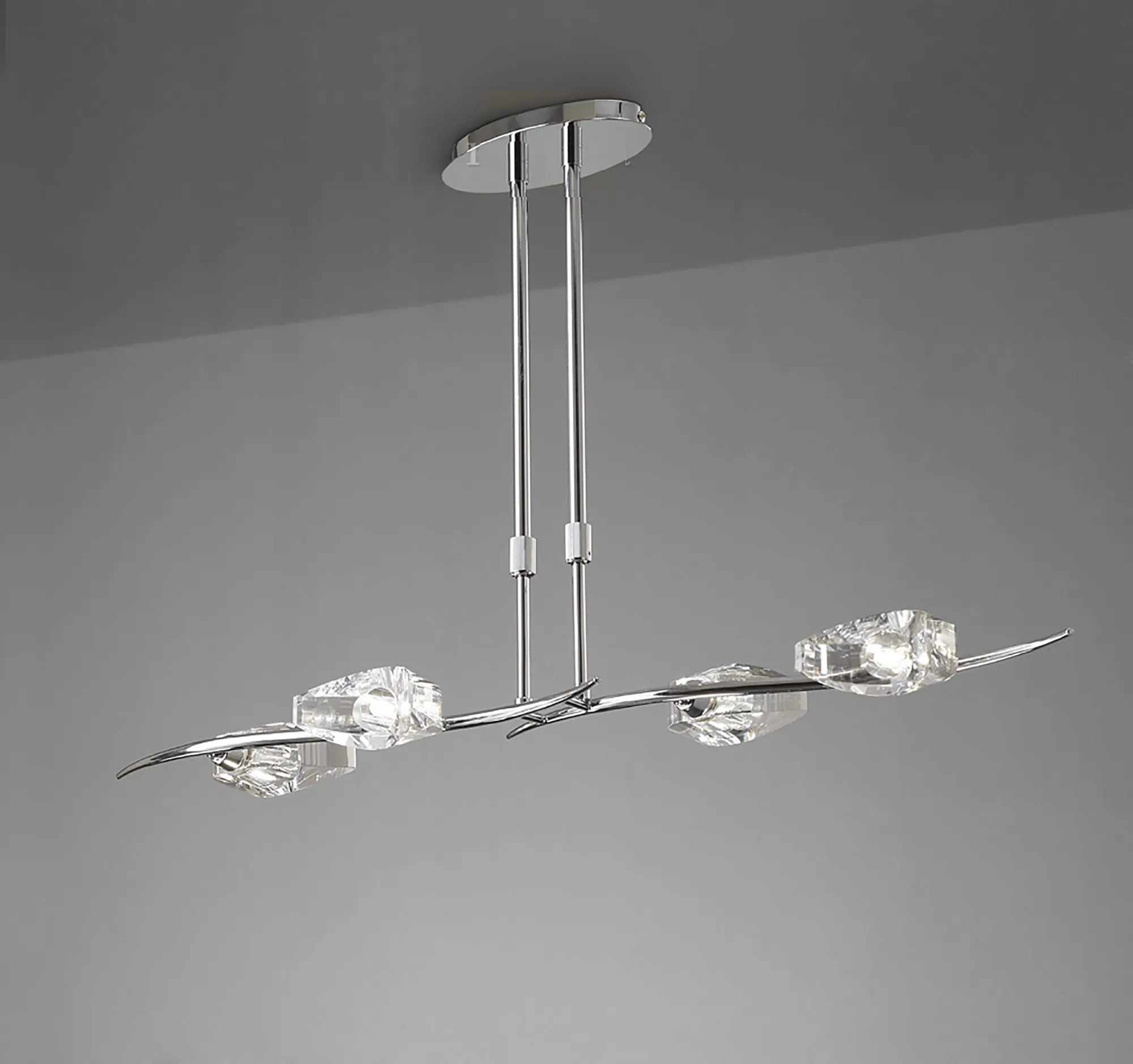 Eclipse Polished Chrome Ceiling Lights Mantra Linear Fittings Eclipse Polished Chrome Ceiling Lights Mantra Linear Fittings